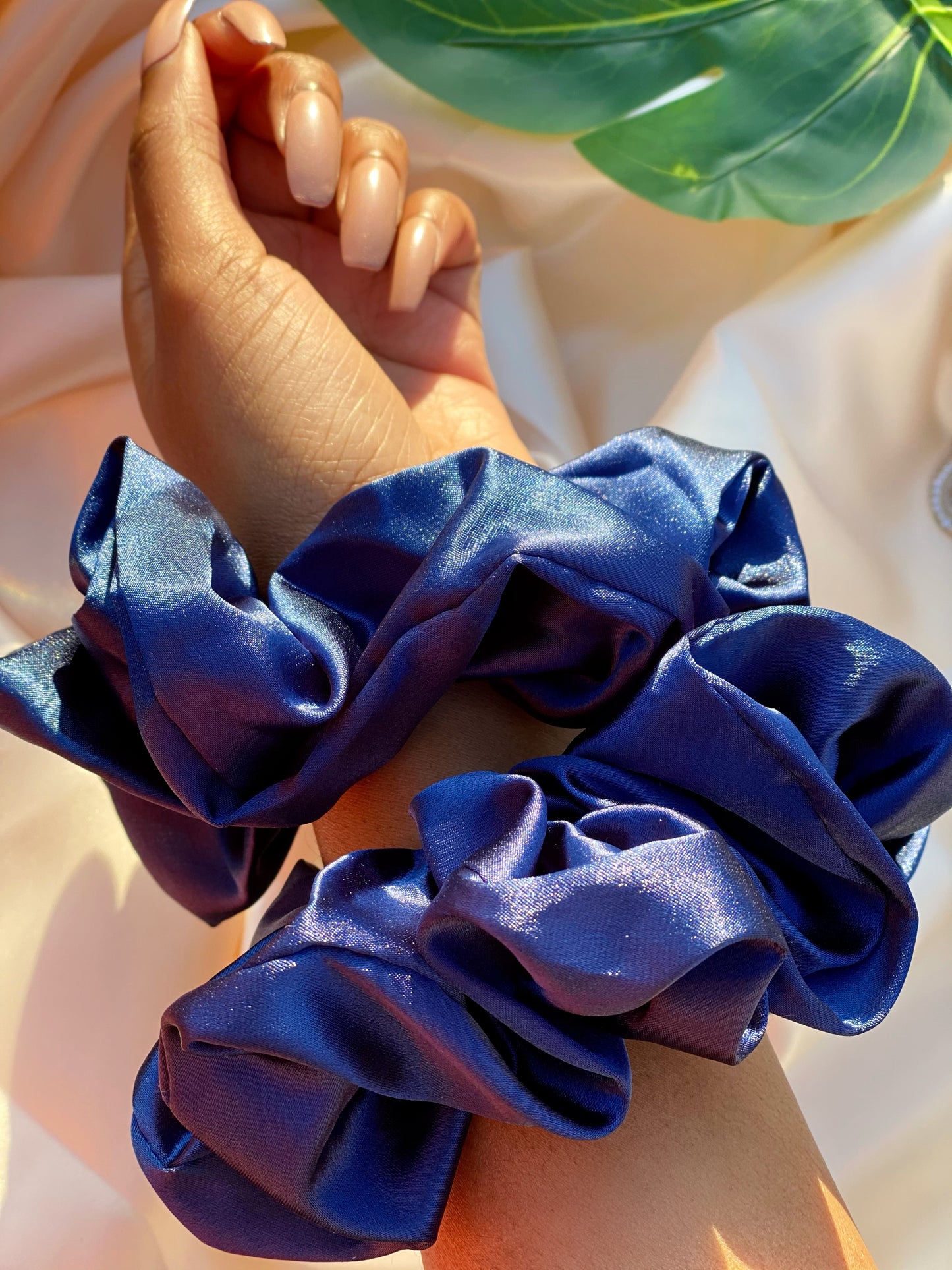 Royal Satin Scrunchie